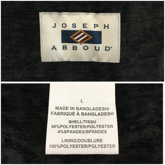 Joseph Abboud Mens Blazer Sport Coat‎ Two Button Casual Jacket 42R Velvet Suits - Picture 8 of 13